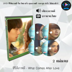 DVD ซีรีส์เกาหลี What Comes After Love : 2 แผ่นจบ (ซับไทย)